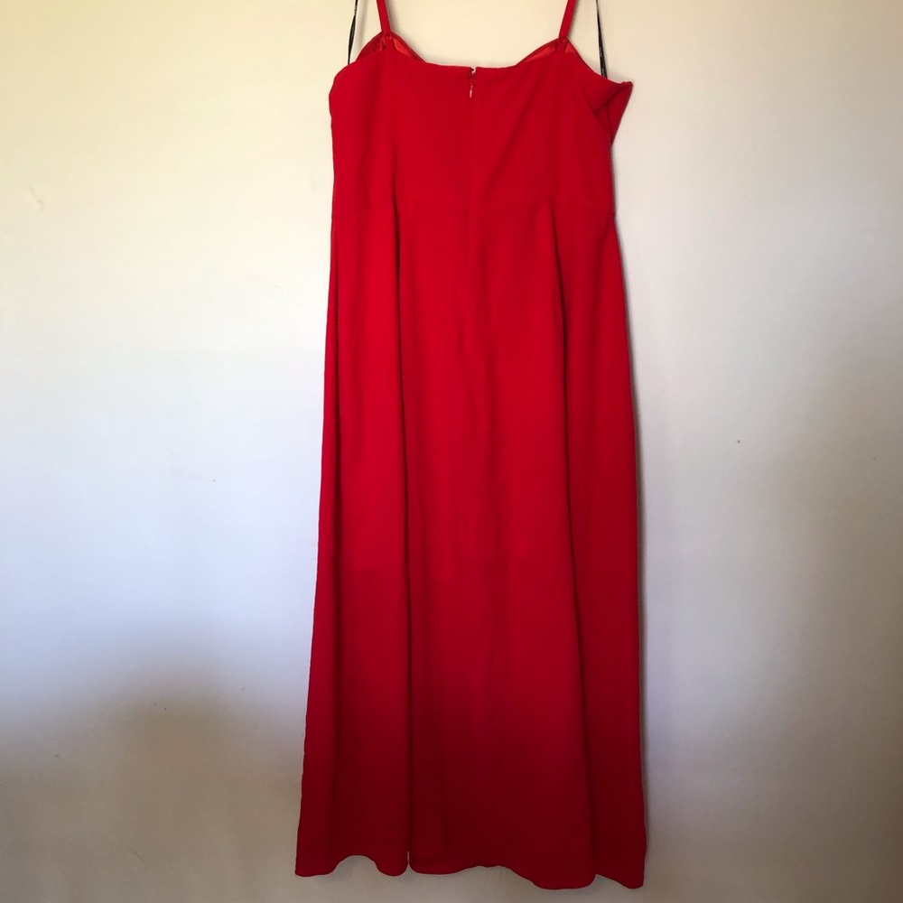 City Chic Red formal dress Size M/18 - Picture 4 of 5
